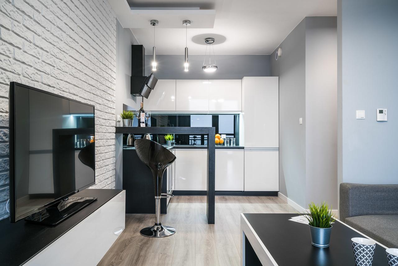 RentPlanet - Odra Tower Leilighet Wrocław Eksteriør bilde