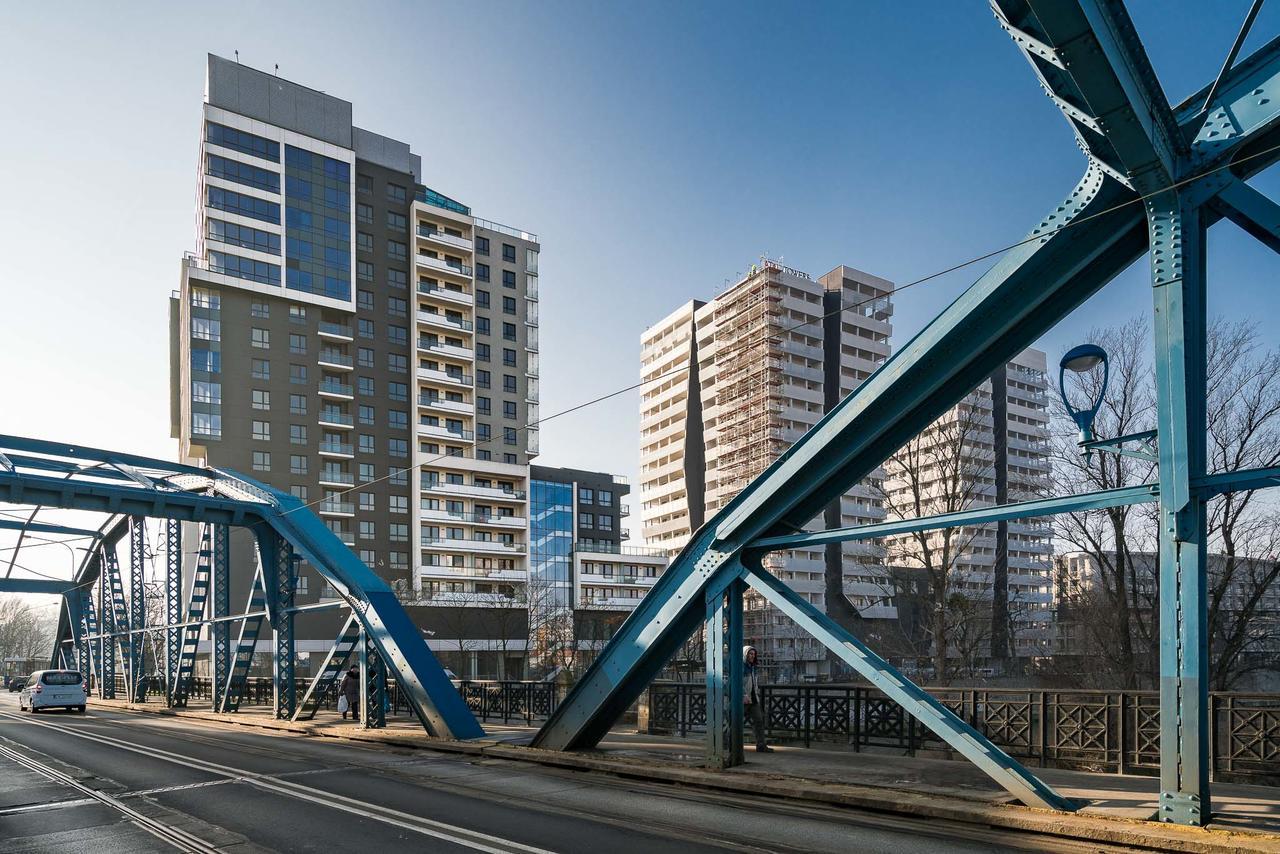 RentPlanet - Odra Tower Leilighet Wrocław Eksteriør bilde
