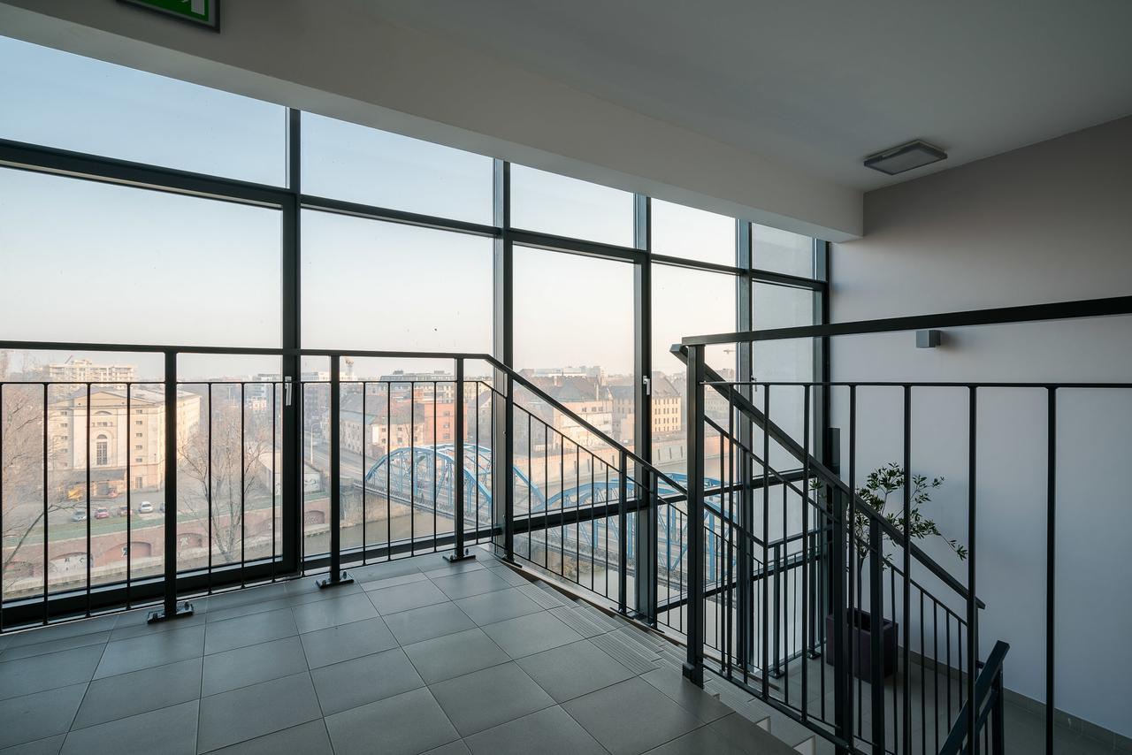 RentPlanet - Odra Tower Leilighet Wrocław Eksteriør bilde