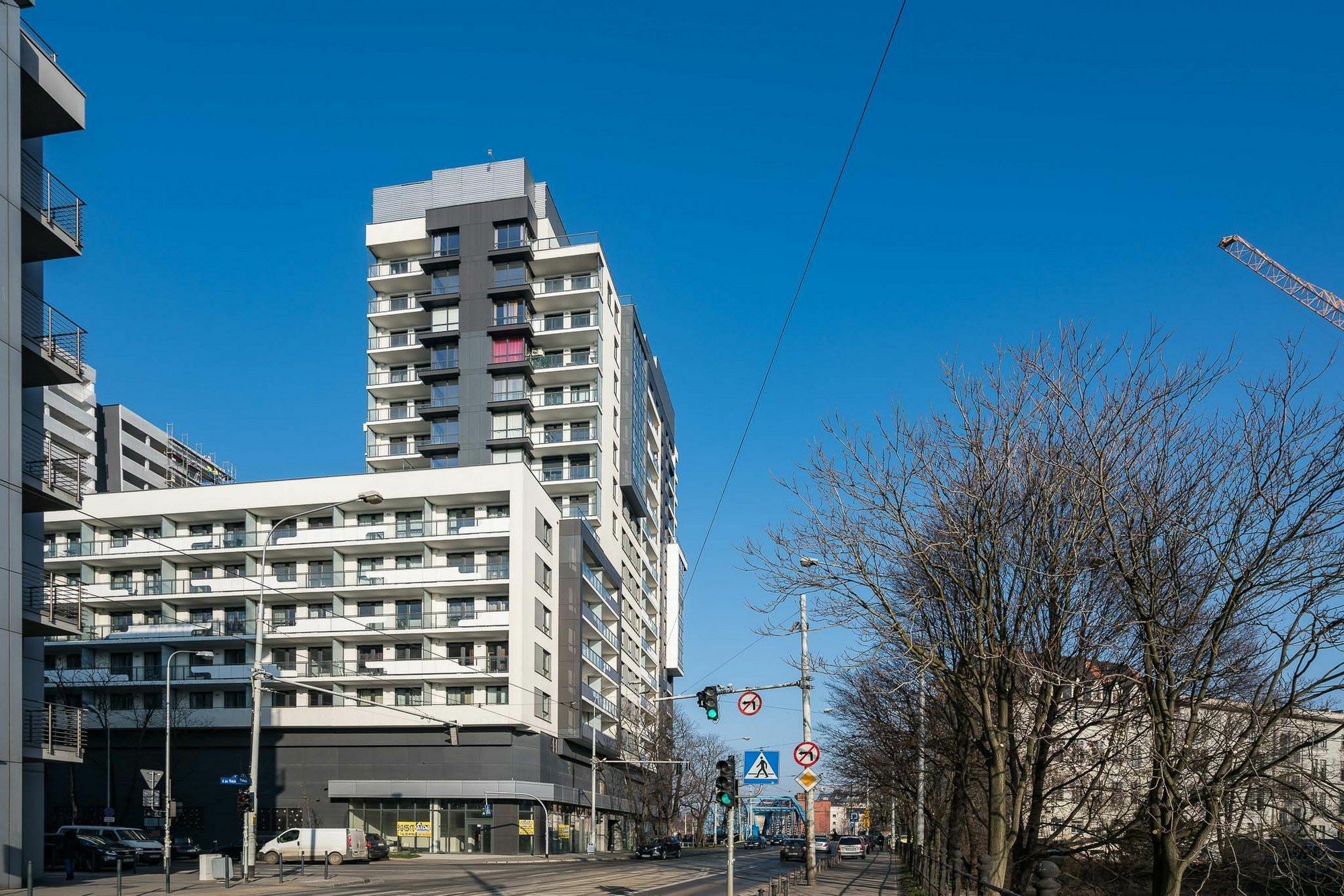 RentPlanet - Odra Tower Leilighet Wrocław Eksteriør bilde